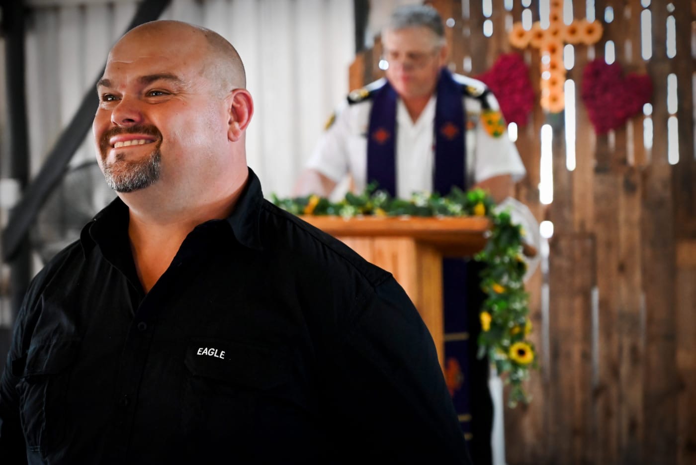 Wedding ceremony by Dr. Gerrit Rademeyer in Jansenville