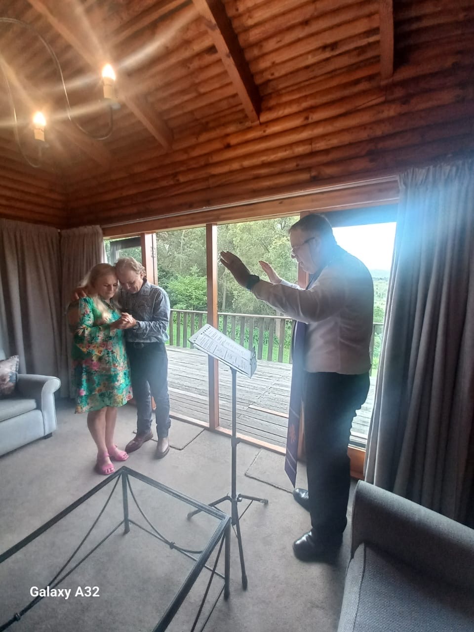 Wedding ceremony by Dr. Gerrit Rademeyer in Jansenville