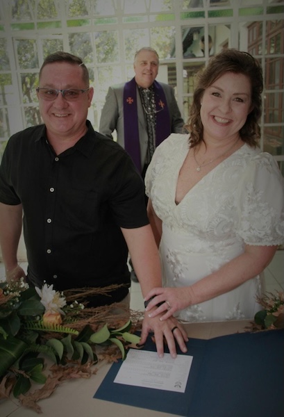 Wedding ceremony by Dr. Gerrit Rademeyer in Jansenville